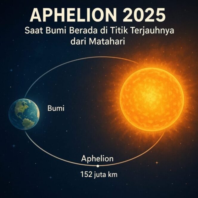
					Ilustrasi - Aphelion Fenomena Langit yang Terjadi Setahun Sekali (Warta Nasional)