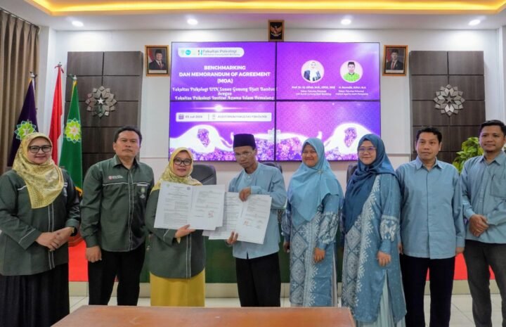 Fakultas Psikologi Institut Agama Islam Pemalang (INSIP) melakukan kegiatan benchmarking ke Fakultas Psikologi Universitas Islam Negeri (UIN) Sunan Gunung Djati Bandung pada Kamis, (3/7/2025) kemarin