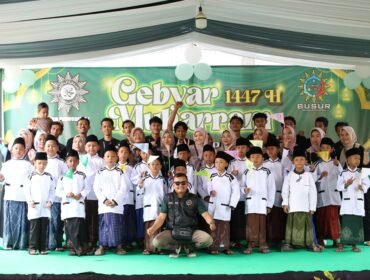 Peduli dengan Masyarakat, Busur Gelar Rangkaian Acara Sosial
