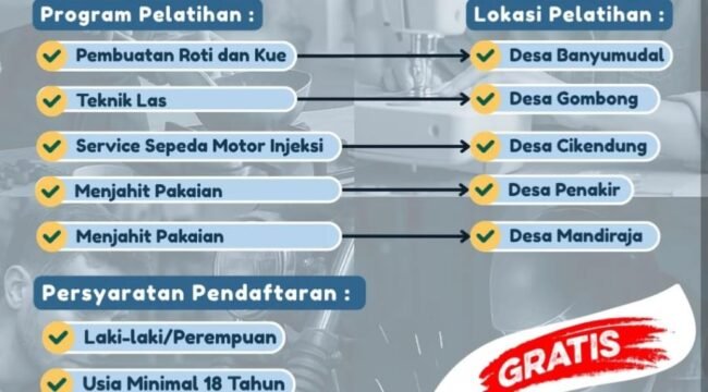 Pelatihan Gratis (IG: @blkpemalang)