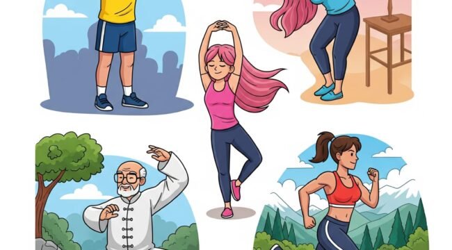 Menjaga Kesehatan Tubuh (Ilustrasi AI)