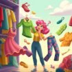 Memilih outfit sesuai dengan kepribadian (Sumber: Ilustrasi AI)