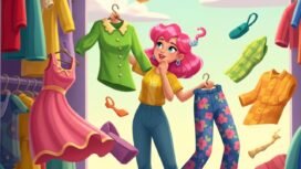 Memilih outfit sesuai dengan kepribadian (Sumber: Ilustrasi AI)