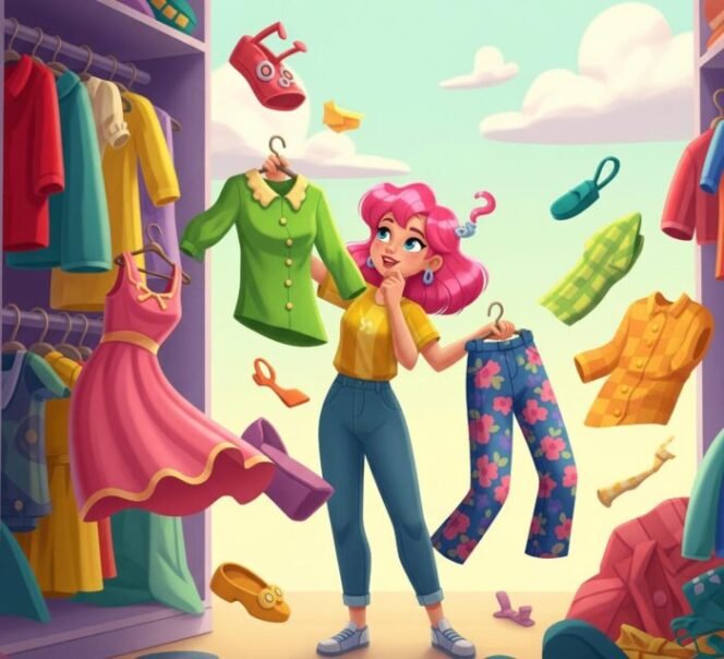 
					Memilih outfit sesuai dengan kepribadian (Sumber: Ilustrasi AI)