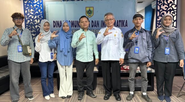 Mahasiswa UIN GUSDUR Silahturahmi Ke Diiskominfo