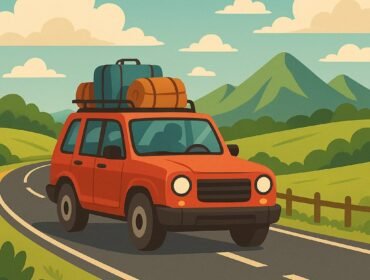 Road Trip Lancar Tanpa Drama: Panduan Otomotif untuk Perjalanan Jauh (Ilustrasi AI)