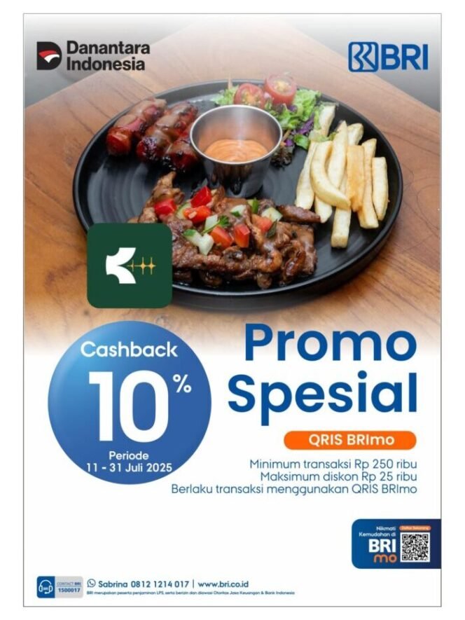 
					BRI KC Pemalang Kembali Berikan Promo Menarik! Transaksi Gunakan QRIS BRImo di Kanara Semakin Untung