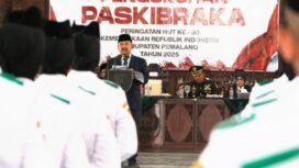 Sebanyak 75 Anggota Paskibraka Kabupaten Pemalang yang terdiri dari 40 putra dan 35 putri, resmi dikukuhkan