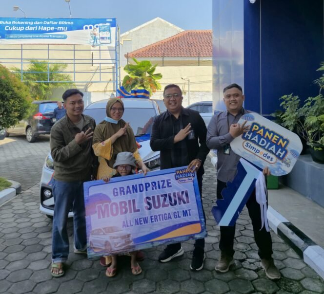 
					Nasabah Setia BRI Susukan Pemalang Raih Grand Prize Suzuki All New Ertiga GT MT di Undian Simpedes Semester II 2024