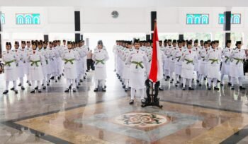 Sebanyak 75 Anggota Paskibraka Kabupaten Pemalang yang terdiri dari 40 putra dan 35 putri, resmi dikukuhkan