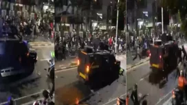 Biadab! Driver Ojol Tewas Dilindas Mobil Rantis Brimob saat Aksi Demo di Gedung DPR