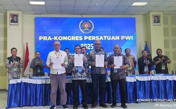 Sah! Akhmad Munir Terpilih sebagai Ketua Umum PWI masa periode 2025-2030