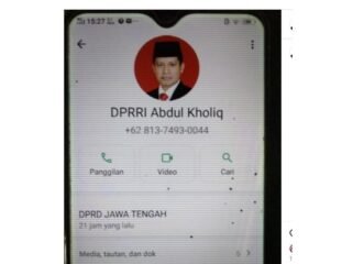 Waspada! Penipuan WhatsApp Mengatasnamakan Senator DPD RI Abdul Kholik