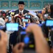 Menteri Sekretaris Negara (Mensesneg) saat memberikan keterangan pers