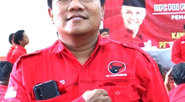 Ketua Dewan Pertimbangan DPC PDIP Kabupaten Pemalang, Agung Dewanto