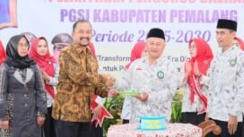 Resmi Dilantik! Pengurus Daerah PGSI Kabupaten Pemalang Periode 2025-2030, Ini Pesan Bupati Anom