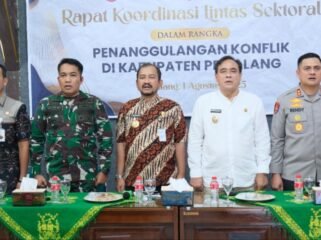 Bupati Anom dan Jajaran Forkopimda Perkuat Komitmen Jaga Kamtibmas di Pemalang
