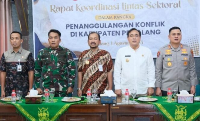 
					Bupati Anom dan Jajaran Forkopimda Perkuat Komitmen Jaga Kamtibmas di Pemalang