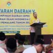 Bupati Pemalang Anom Widiyantoro saat membuka Musyawarah Daerah (Musda) ke 5 Lembaga Dakwah Islam Indonesia (LDII) Kabupaten Pemalang tahun 2025 di salah satu Hotel di Pemalang, Kamis (7/8/2025).