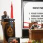 Bupati Anom Widiyantoro saat menghadiri Rapat Paripurna DPRD Kabupaten Pemalang