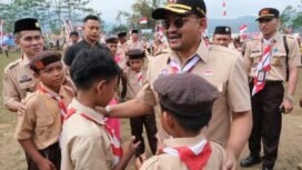 Kunjungi Buper! Bupati Apresiasi Semangat dan Kreativitas Peserta Kemah, Ini Pesannya
