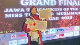 Santri Pondok Pesantren Al-Amanah Raih Top Model Miss Teenager Muslimah Jawa Tengah 2025