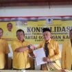 Penyerahan Berita Acara Pendaftaran Bakal Calon Ketua DPD Golkar Kab. Pemalang