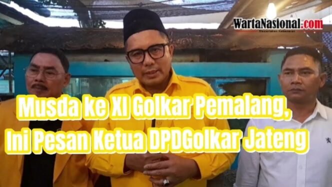 
					Golkar Pemalang Gelar Musda, Ini Pesan Ketua Golkar Jateng