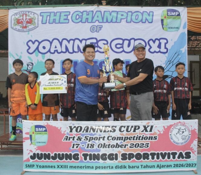 
					Yoannes Cup XXIII 2025, Ajang Bentuk Bangun Karakter Siswa
