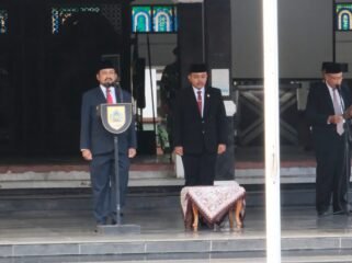 Upacara Peringatan Hari Kesaktian Pancasila Tahun 2025 di Kabupaten Pemalang berlangsung dengan khidmat.