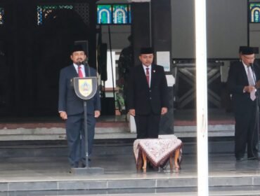 Upacara Peringatan Hari Kesaktian Pancasila Tahun 2025 di Kabupaten Pemalang berlangsung dengan khidmat.