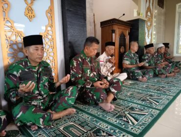 Kodim 0711/Pemalang menggelar doa bersama di Masjid Al-Ikhlas Makodim 0711/Pemalang, pada Sabtu (4/10/2025) sore.