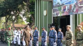 Kodim 0711/Pemalang Korem 071/Wijayakusuma menggelar upacara memperingati Hari Ulang Tahun (HUT) ke-80 Tentara Nasional Indonesia (TNI) Tahun 2025