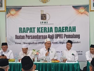 Pengurus Daerah (PD) IPHI Kabupaten Pemalang menyelenggarakan Rapat Kerja Daerah (Rakerda) Pengurus Daerah Ikatan Persaudaraan Haji Indonesia (IPHI).