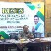 Anggota Komisi B DPRD Provinsi Jawa Tengah, Harun Abdul Khafizh dalam kegiatan Reses Masa Sidang I Tahun 2025–2026, yang digelar di salah satu rumah makan di Pemalang, pada Rabu (15/10/2025).