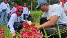 Gandeng PWI, TP PKK Pemalang Adakan Penanaman Pohon di kawasan Objek Wisata Bukit Tangkeban