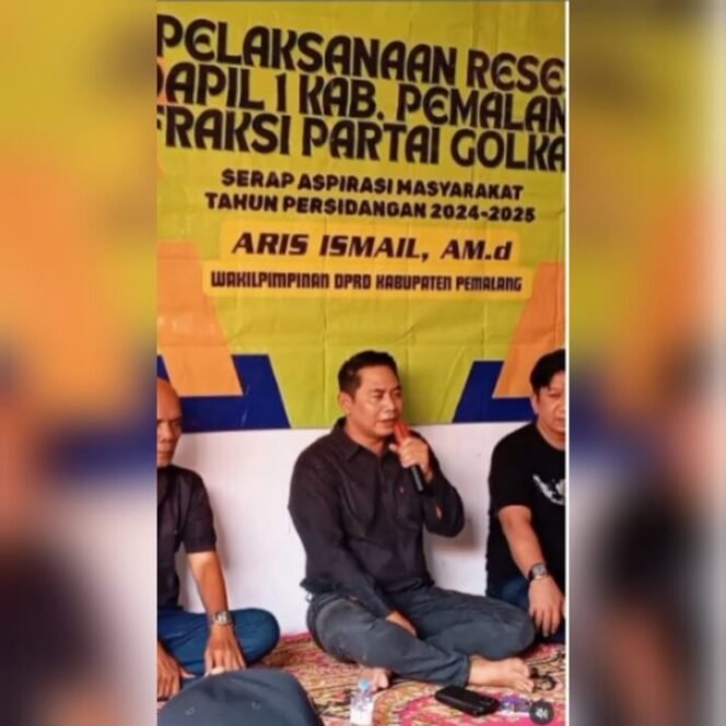 
					H Aris Ismail Gelar Reses, Warga Keluhkan Infrastruktur dan Penyaluran Bansos Tak Tepat Sasaran