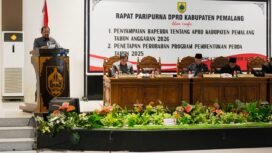Rapat Paripurna DPRD Kabupaten Pemalang dalam rangka Penyampaian Raperda APBD Kabupaten Pemalang TA 2026