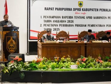 Rapat Paripurna DPRD Kabupaten Pemalang dalam rangka Penyampaian Raperda APBD Kabupaten Pemalang TA 2026