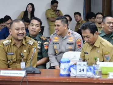 Bupati Pemalang Hadiri Rakor Forkopimda Jateng Bahas Kondusifitas Nataru Tahun 2025