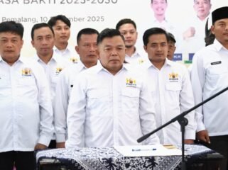 Pengurus Baru KADIN Pemalang Resmi Dilantik, Bupati Anom Harap Tak Vakum Setelah Dikukuhkan
