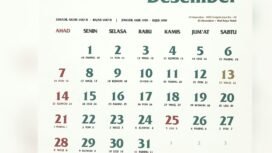 Hari Penting di Bulan Desember 2025: Mulai Hari AIDS Sedunia, Hari Anti-Korupsi Sedunia hingga Hari Natal, Cek Disini!