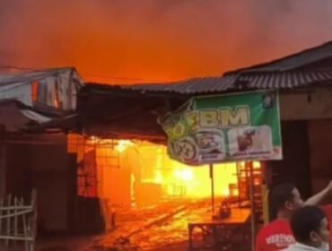 Ratusan Kios Pedagang Pakaian Kompleks Pasar Pagi Pemalang Ludes Dilalap Si Jago Merah