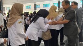 Bupati Pemalang Anom Widiyantoro, SE MM, resmi melakukan rotasi dan mutasi jabatan terhadap ratusan pejabat di lingkungan Pemerintah Kabupaten Pemalang.