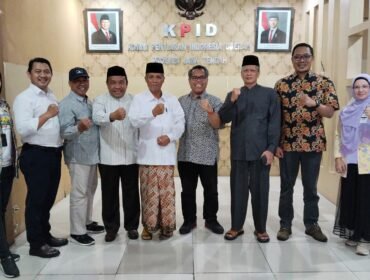 Panitia Ramadan Masjid Agung Jawa Tengah (MAJT) melakukan audiensi dengan Komisi Penyiaran Indonesia Daerah (KPID) Jawa Tengah, pada Selasa (13/1/2026).