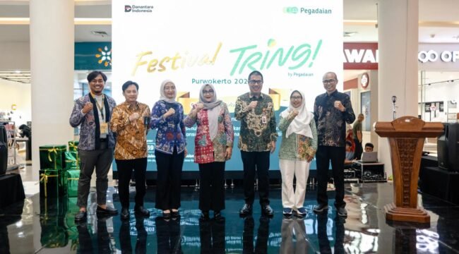 Festival Tring! Pegadaian Area Purwokerto, Beri Kemudahan Akses Cicil dan Menabung Emas Lewat Aplikasi Digital