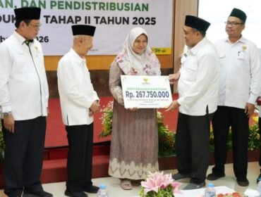 85 Pelaku Usaha di Pemalang Terima Bantuan Modal Usaha dari Baznas Provinsi