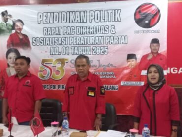 Perkuat Soliditas Kader, PAC PDI Perjuangan Pemalang Gelar Rapat PAC Diperluas