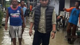 Wakil Ketua DPRD Pemalang Aris Ismail Monitoring Dampak Banjir di Desa Tambakrejo dan Wanamulya