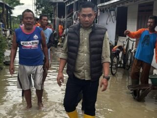 Wakil Ketua DPRD Pemalang Aris Ismail Monitoring Dampak Banjir di Desa Tambakrejo dan Wanamulya